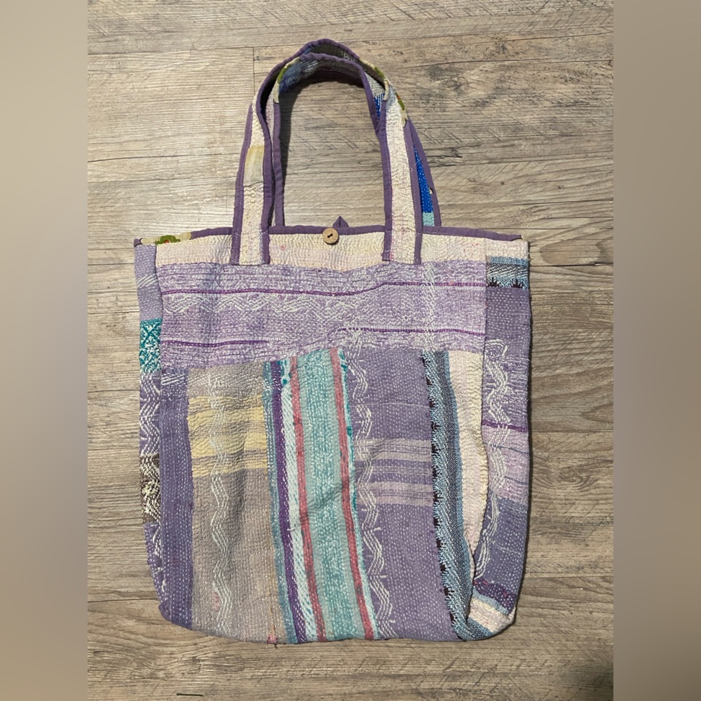 Kantha Tote